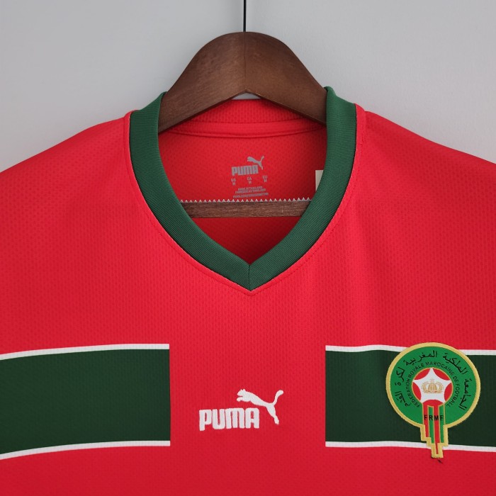 Morocco Home Man Jersey 2022