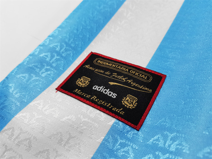 Argentina Home Retro Jersey 1996/97
