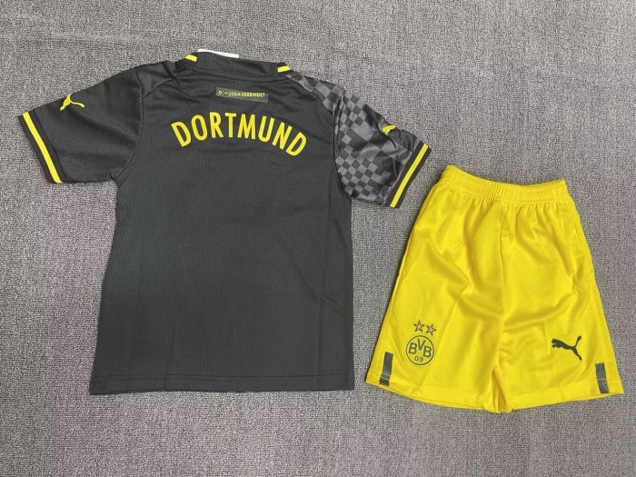 Borussia Dortmund Away Kids Jersey 22/23