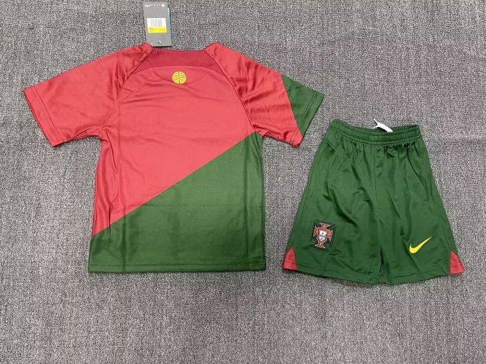 Portugal 2022 Home Kids Jersey