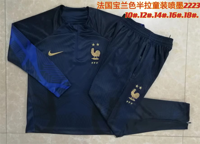 France Kids Training Suit 22/23