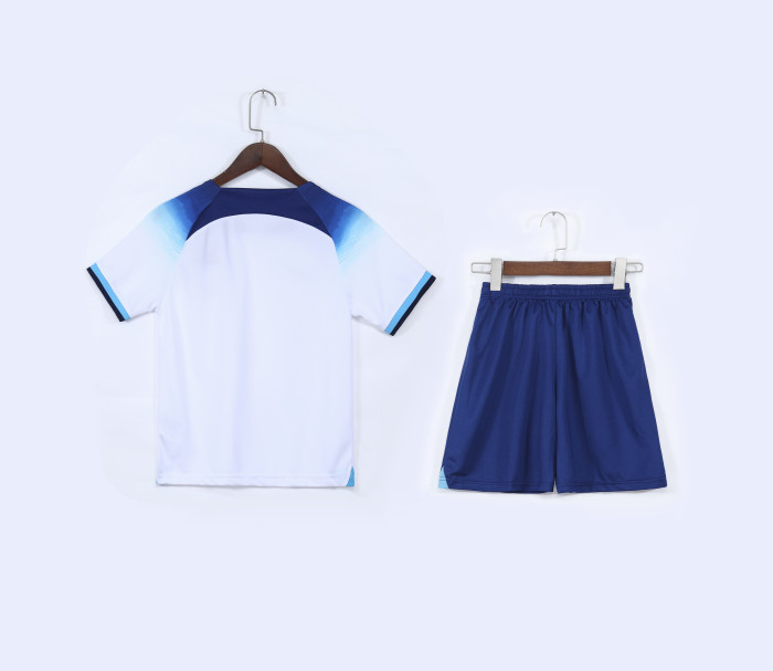 England 2022 World Cup Home Kids Jersey