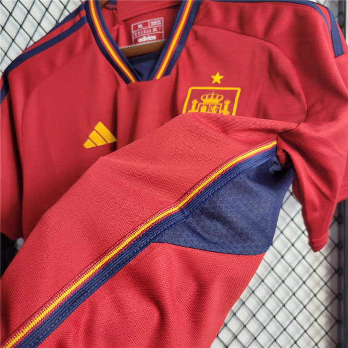 Spain World Cup Home Man Jersey 2022