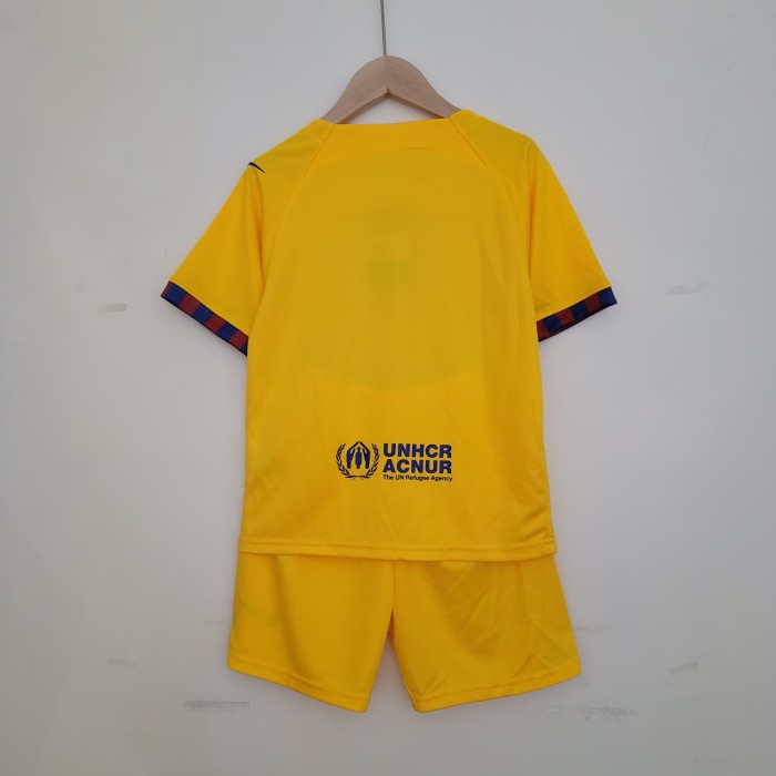 Barcelona Fourth Kids Jersey 22/23