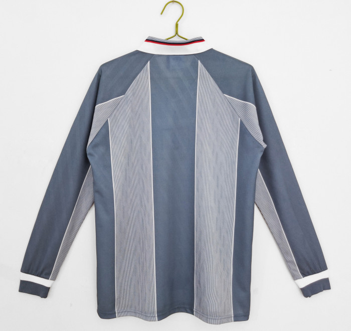 England Retro Away Long Sleeve Jersey 1996