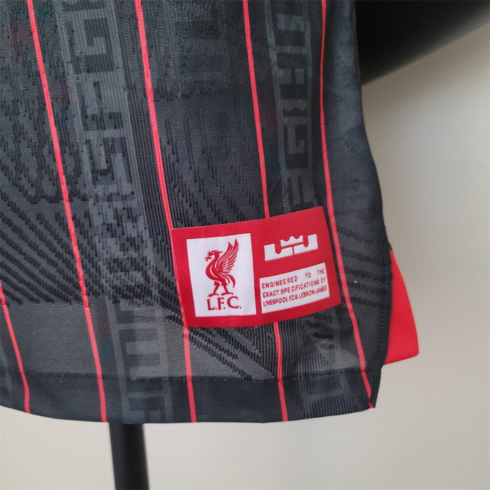 LeBron James x Liverpool Player Version Jersey 22/23