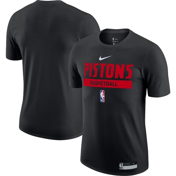 Detroit Pistons Casual T-shirt Blue 2023