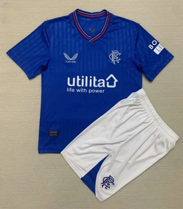 Rangers Home Kids Jersey 23/24