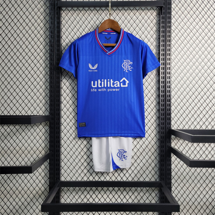 Rangers Home Kids Jersey 23/24