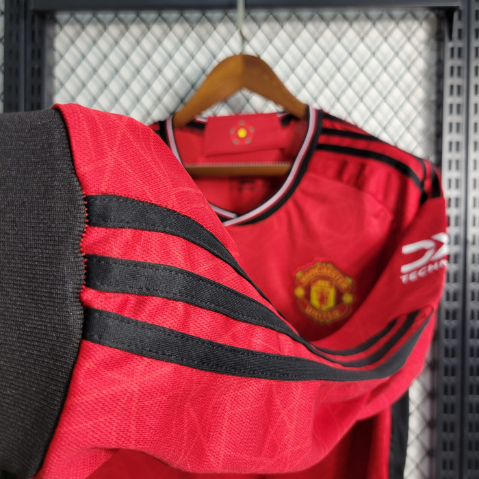 Manchester United Home Man Long Sleeve Jersey 23/24