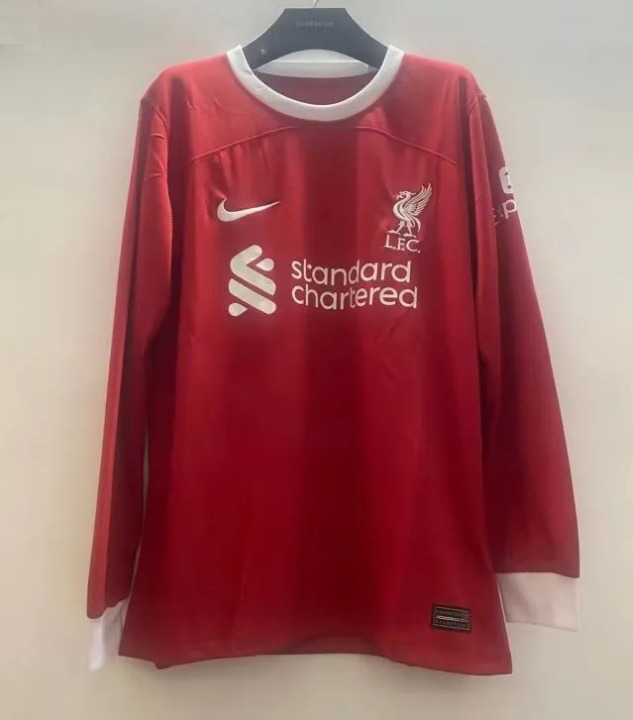 Liverpool Home Man Long Sleeve Jersey 23/24