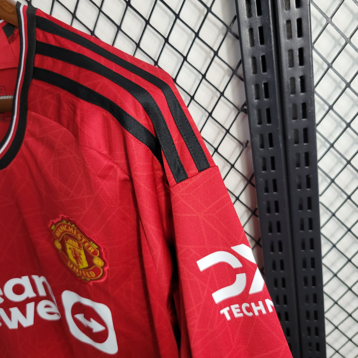 Manchester United Home Man Long Sleeve Jersey 23/24