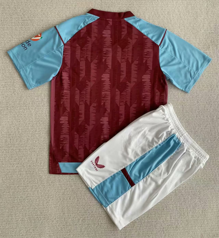 Aston Villa Home Kids Jersey 23/24