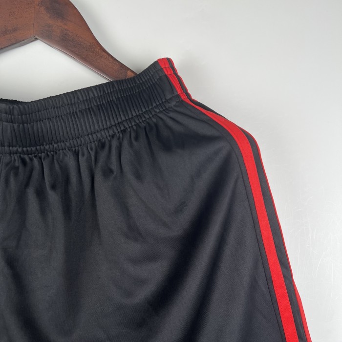 Manchester United Home Black Shorts 23/24