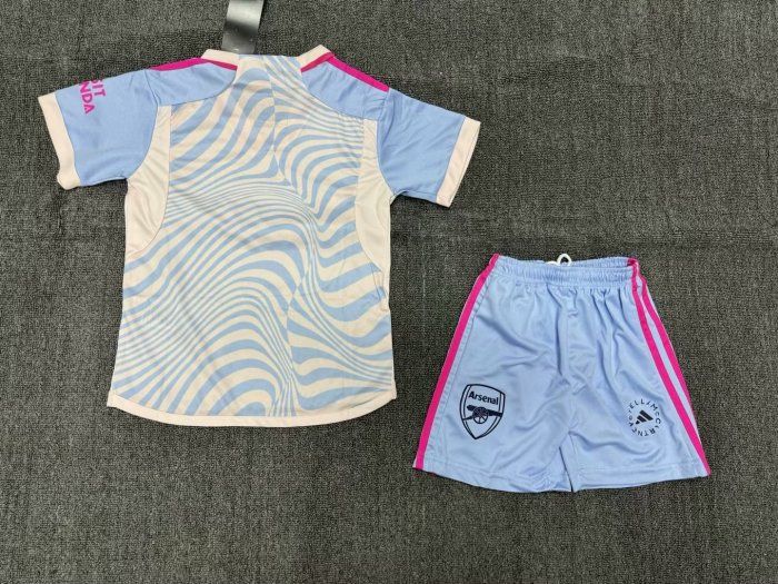Arsenal X Stella McCartney Away Kids Jersey 23/24
