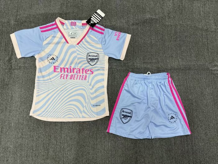 Arsenal X Stella McCartney Away Kids Jersey 23/24