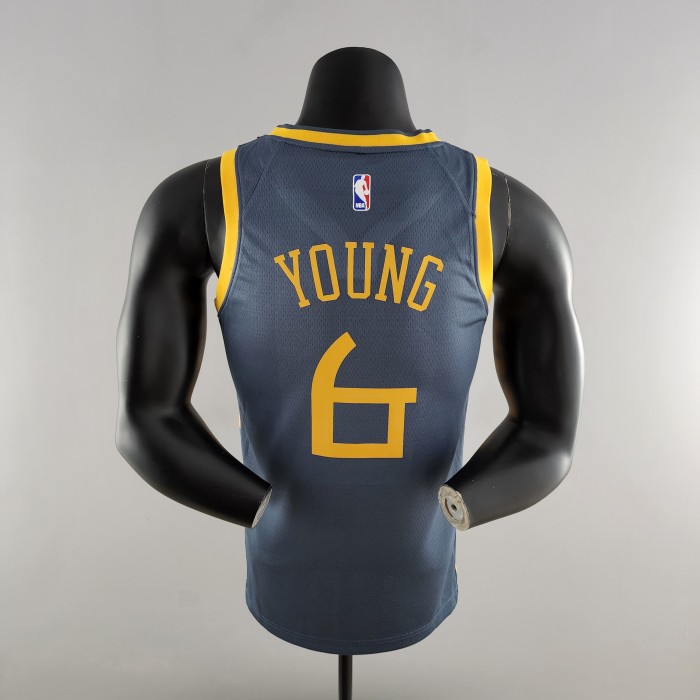 Trae Young Golden State Warriors Grey Swingman Jersey 2018