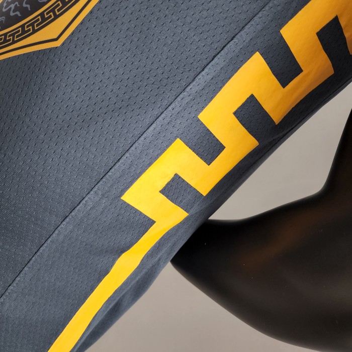 Klay Thompson Golden State Warriors Grey Swingman Jersey 2018