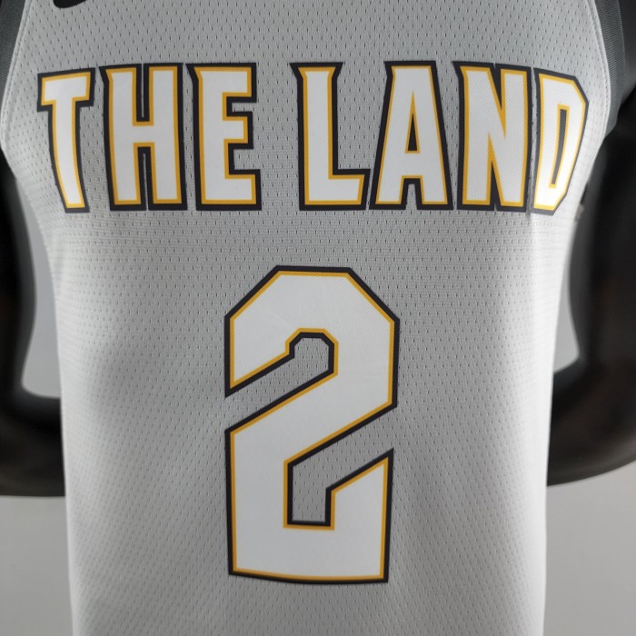 Kyrie Irving Cleveland Cavaliers Grey Swingman Jersey 2018