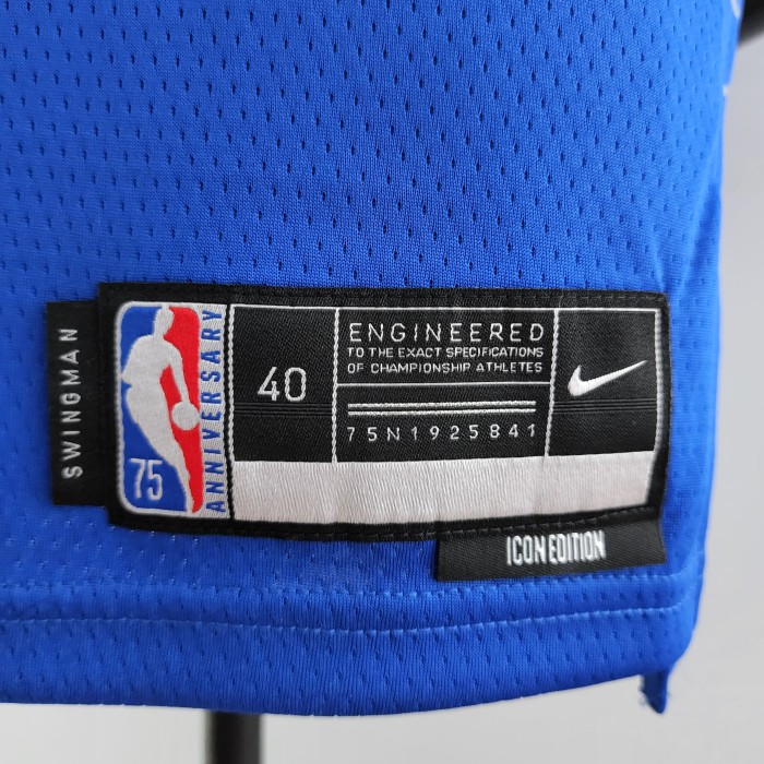 John Wall LA Clippers 75th Anniversary Swingman Jersey Blue