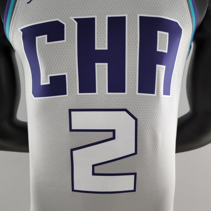LaMelo Ball Charlotte Hornets Swingman Jersey Grey 2019