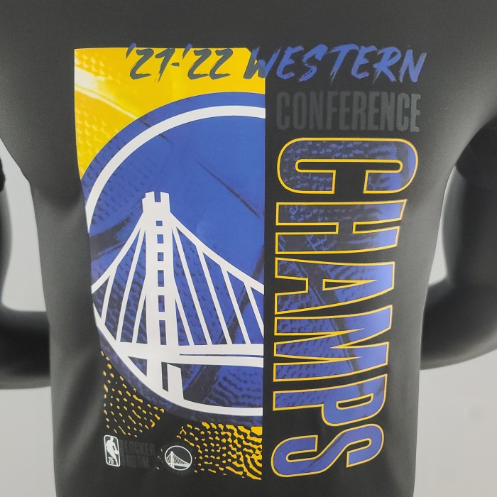 Golden State Warriors Western Conference Champs Casual T-shirt Black