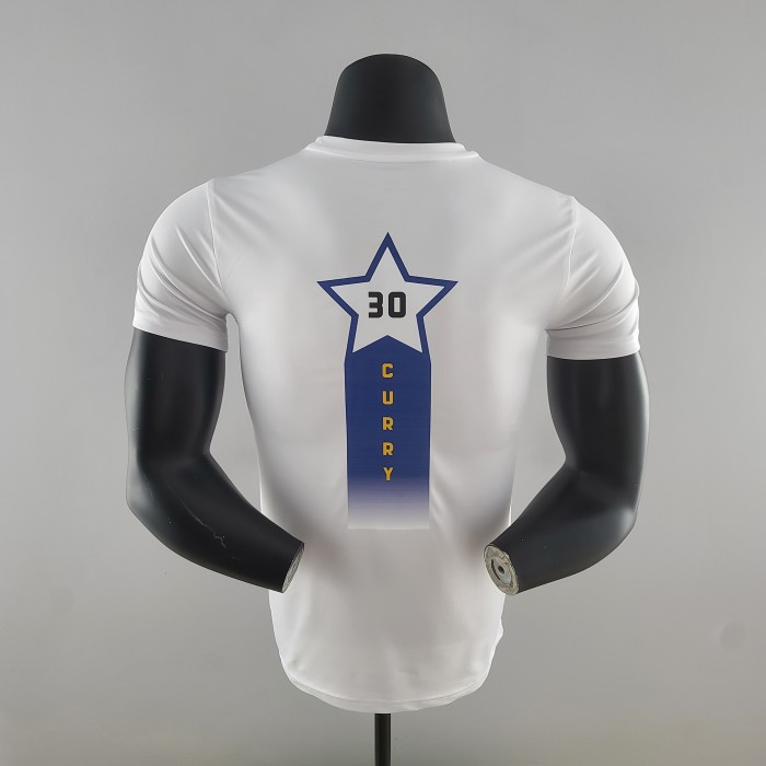 Stephen Curry Golden State Warriors 2022 Champions Casual T-shirt White