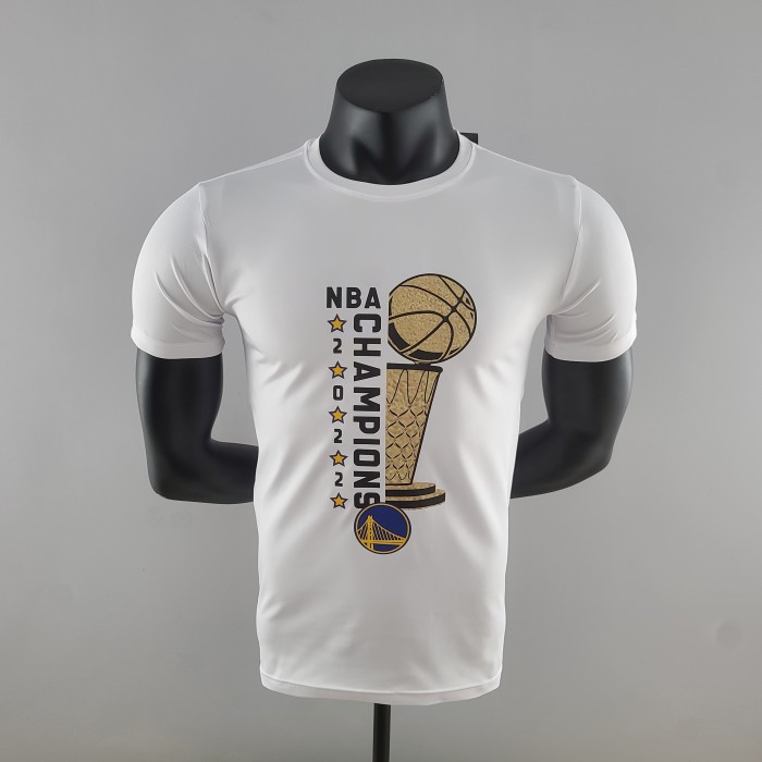 Stephen Curry Golden State Warriors 2022 Champions Casual T-shirt White