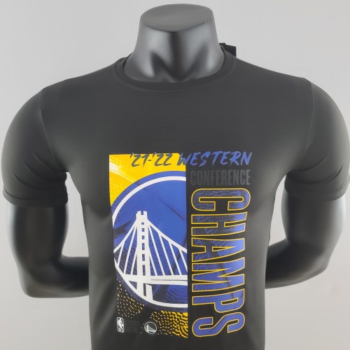 Golden State Warriors Western Conference Champs Casual T-shirt Black