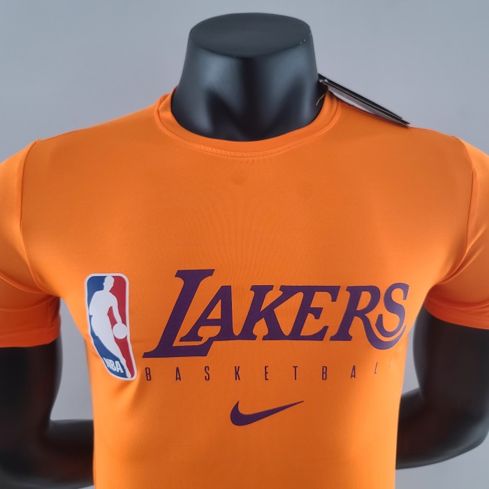 Los Angeles Lakers Casual T-shirt Orange