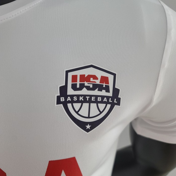 Basketball Team Casual T-shirt White