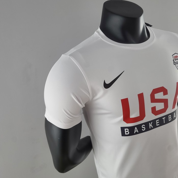 Basketball Team Casual T-shirt White