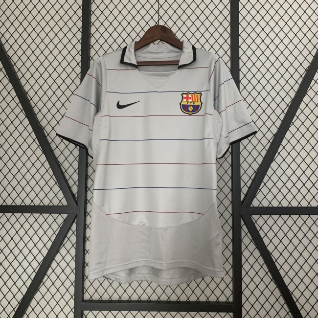 Barcelona Away Retro Jersey 2003/04