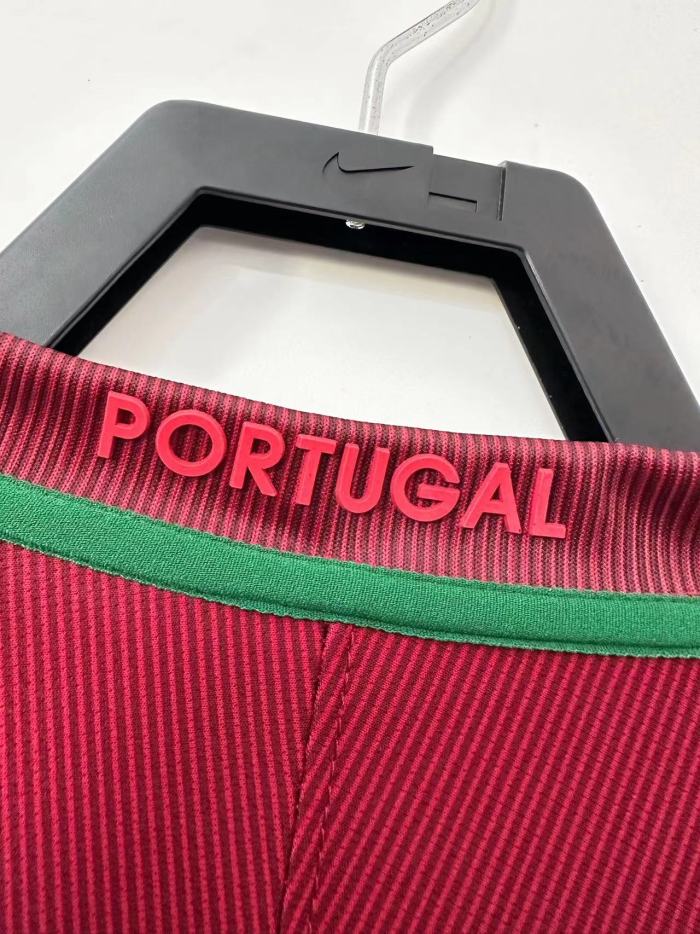 Portugal Retro Home Long Sleeve Jersey 2016