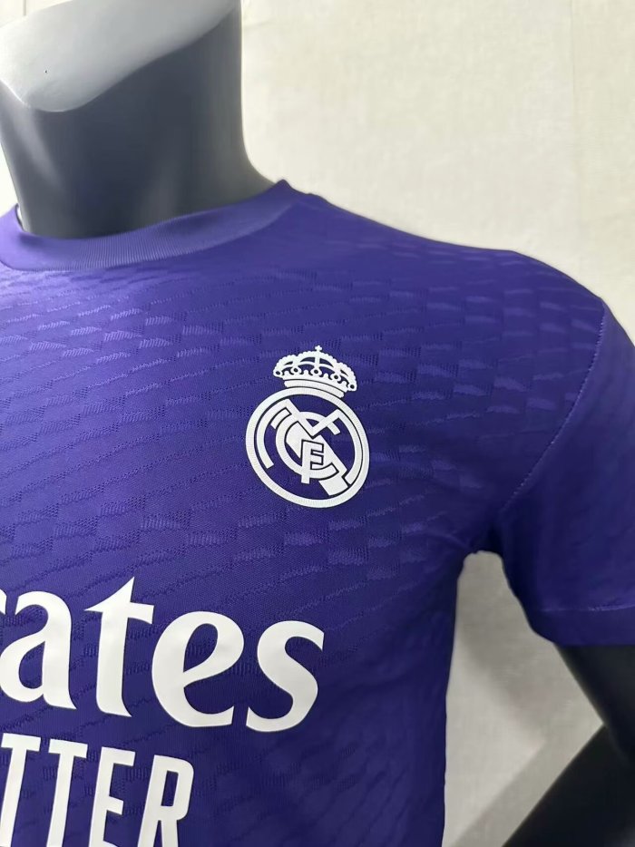 Real Madrid Y-3 Player Jersey 23/24 Purple