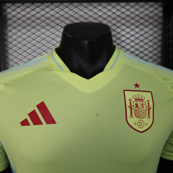Spain Euro 2024 Away Player Version Man Jersey