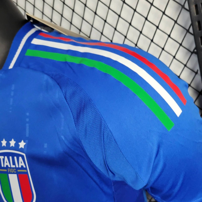 Italy 2024 Euro Home Player Version Jersey