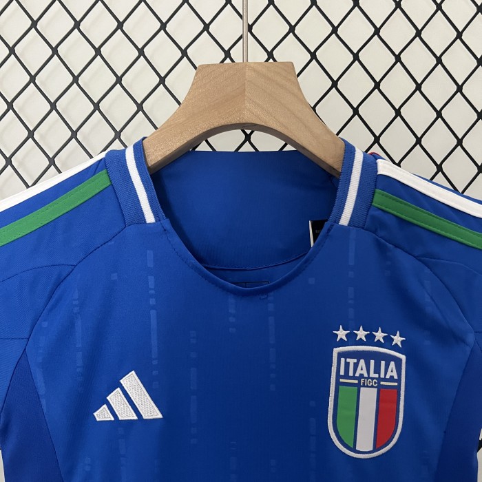 Italy Euro 2024 Home Kids Suit