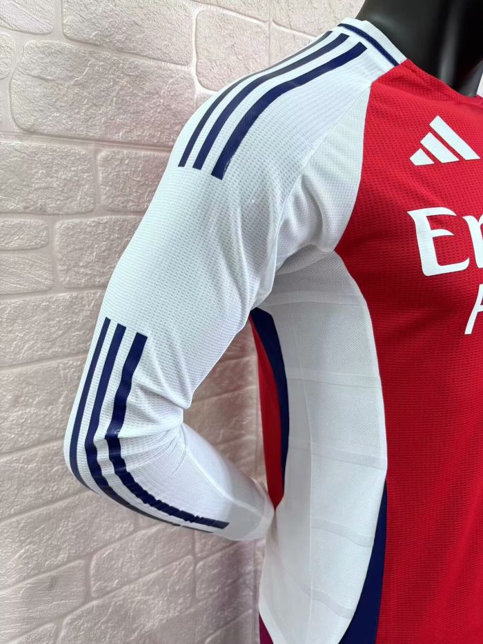 Arsenal Home Player Long Sleeve Jersey 24/25