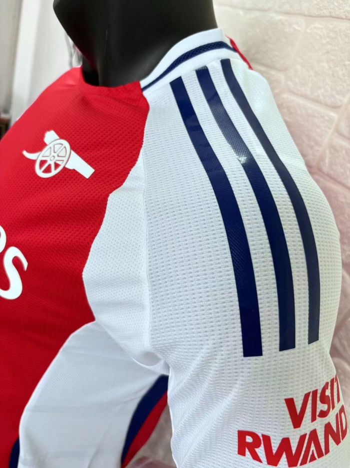 Arsenal Home Player Long Sleeve Jersey 24/25