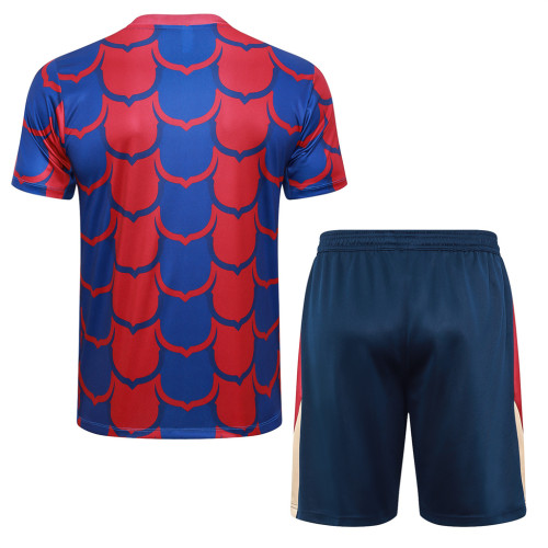 Barcelona Training Short Sleeve Suit 24/25