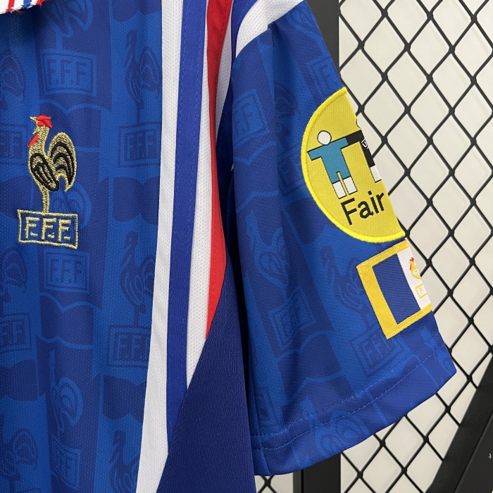 France Home Retro Jersey 1996