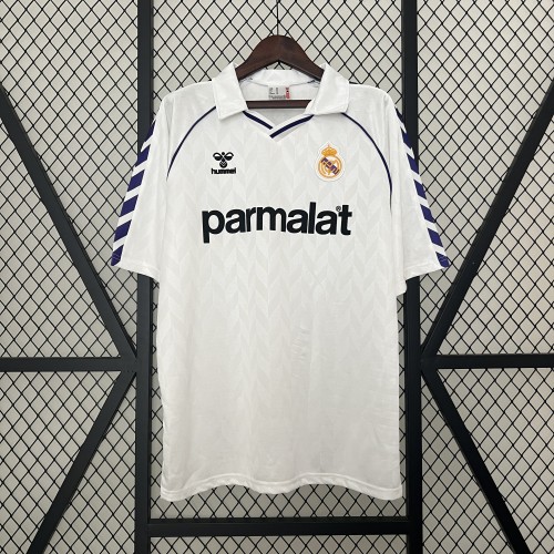 Real Madrid Home Retro Jersey 1986/87
