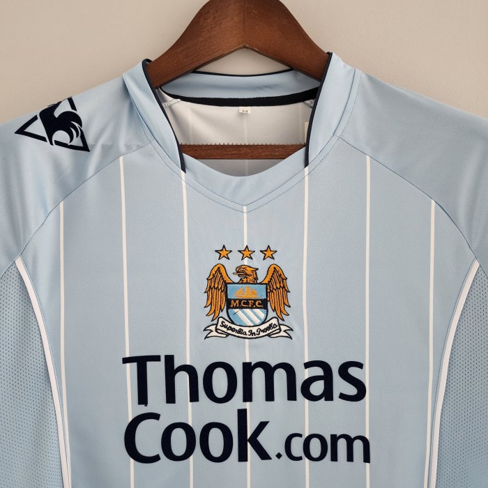 Manchester City Home Retro Jersey 2007/08