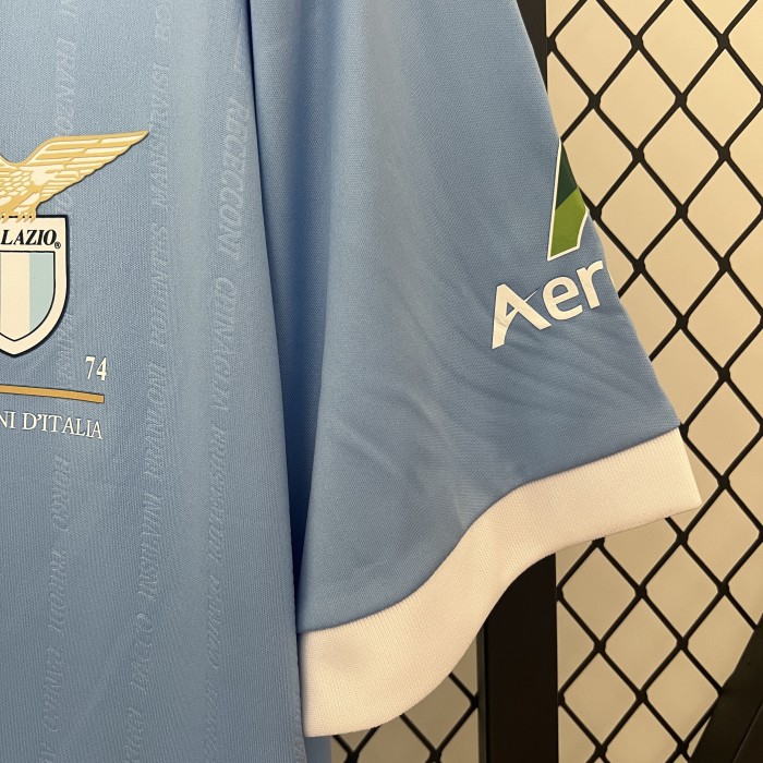 Lazio 50th Anniversary Blue Man Jersey