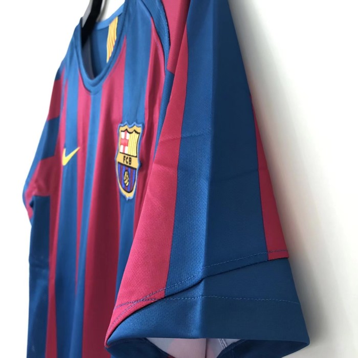 Barcelona Home Retro Jersey 2005/06