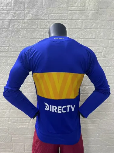 Boca Home Player Long Sleeve Jersey 24/25