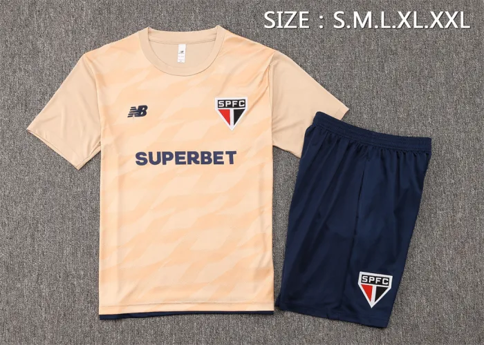 Sao paulo Training Short Sleeve Suit 24/25