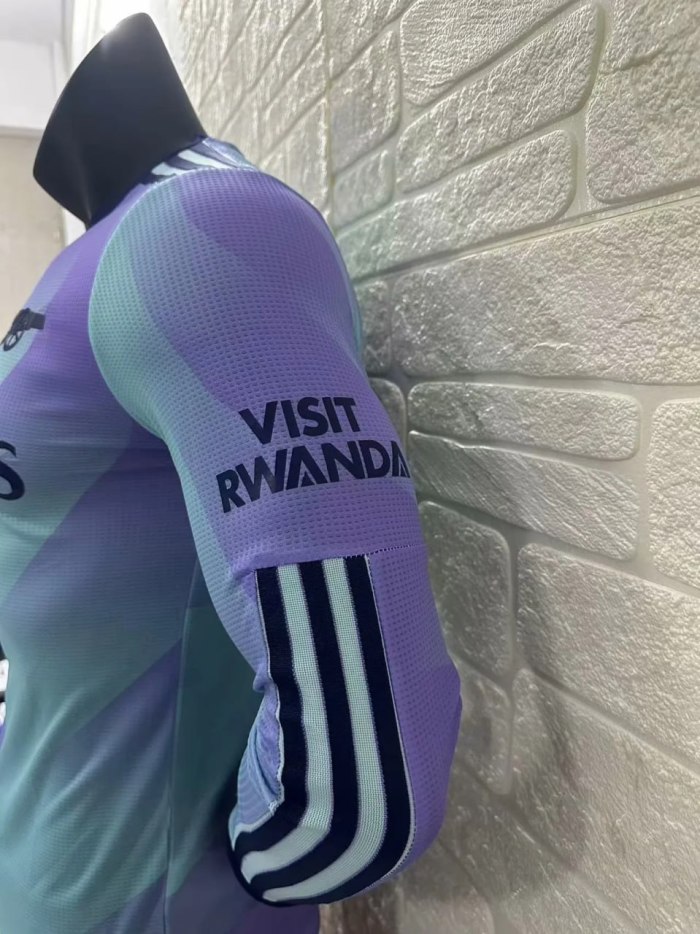 Arsenal Third Player Long Sleeve Jersey 24/25