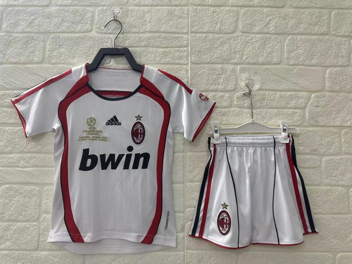 AC Milan Away Retro Kids Suit 2006/07